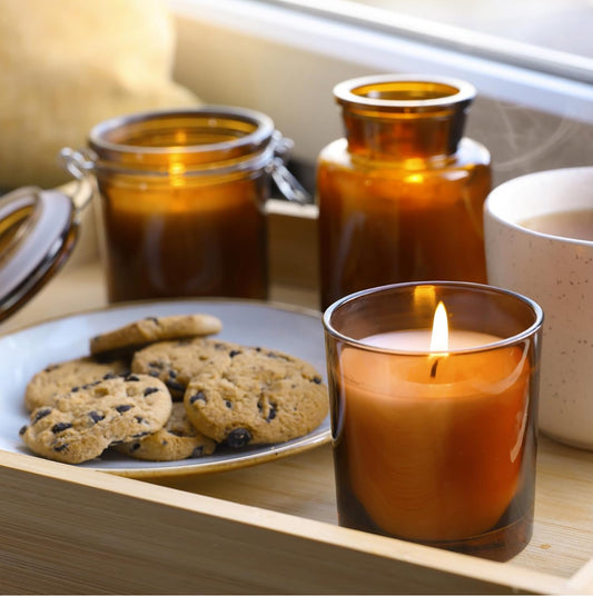 One Wick Soy Candle in Glass Jar