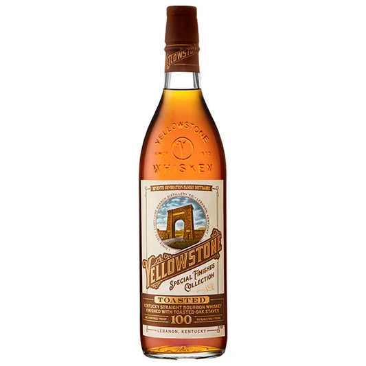 Hand-cut Yellowstone Toasted Bourbon Whiskey Candle