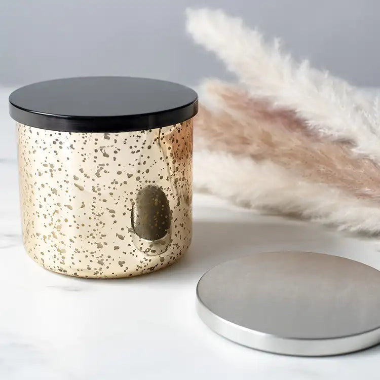 Three Wick Soy Candle in Mercury Jar