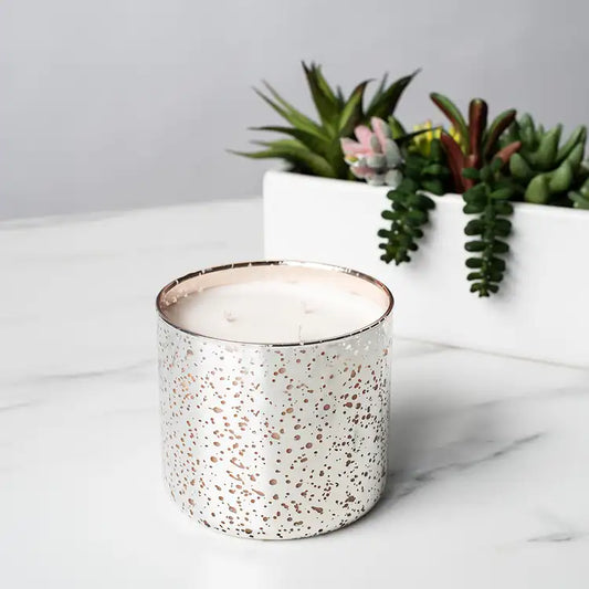 Three Wick Soy Candle in Mercury Jar